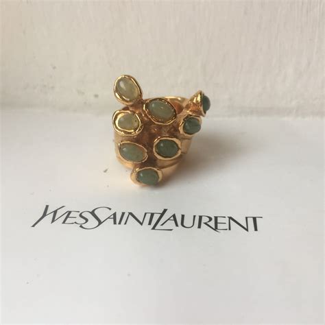 ysl ring womens|yves saint laurent ring.